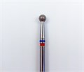 Алмазная фреза Opioni средне-мелкая (сине-красная) насечка, Ø3,1 мм, шар Opi/Фаш3.1МС - фото 565320 Алмазная фреза Opioni средне-мелкая (сине-красная) насечка, Ø3,1 мм, шар Opi/Фаш3.1МС - фото 565320