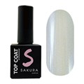 Топ для ногтей Sakura Top157 с эффектом втирки, 9 мл Top157