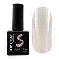 Топ для ногтей Sakura Top160 с эффектом втирки, 9 мл Top160