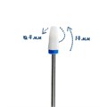 Керамическая фреза 3/32 Umbrella M средняя (синяя) насечка, Ø0,4 см, кукуруза  km/ZL036 - фото 565587