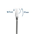 Керамическая фреза 3/32 Torch Cylinder C грубая (зеленая) насечка, Ø0,6 см, кукуруза km/ZL025 - фото 565651