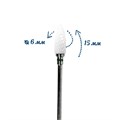 Керамическая фреза Premium Tirch Cylinder 3/32 C грубая (зеленая) насечка, Ø0,6 см, кукуруза FP-11 - фото 565654
