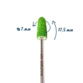 Многоразовая педикюрная насадка Multibor 50G Стандарт, 17,5х7 мм, зеленая mb/50G