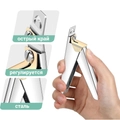Металлический типсорез Cuticle Nipper, цвет серебро CN-tips
