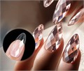 Прозрачные гелевые типсы Soft Gel Tips №12 овал/бриллиант, 120 шт (12 размеров) SGT12-03 - фото 565802