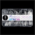 Прозрачные гелевые типсы Soft Gel Tips №12 овал/бриллиант, 120 шт (12 размеров) SGT12-03 - фото 565807