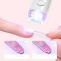 Портативный UV LED фонарик, usb, белый uvfon-white