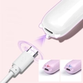 Портативный UV LED фонарик, usb, белый uvfon-white