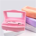 Бокс для дезинфекции маникюрного инструмента, розовый 4772pink - фото 565856 Бокс для дезинфекции маникюрного инструмента, розовый 4772pink - фото 565856