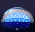 UV LED Светодиодная лампа SUN One серебристая 48w SUNone-sil