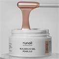Гель для ногтей RuNail моделирующий c жемчужным эффектом BUILDER UV GEL PEARL 2.0 №9959, 15 г 9959