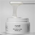 Гель для ногтей RuNail моделирующий c жемчужным эффектом BUILDER UV GEL PEARL 2.0 №9957, 15 г 9957 - фото 567737