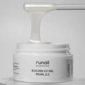 Гель для ногтей RuNail моделирующий c жемчужным эффектом BUILDER UV GEL PEARL 2.0 №9957, 15 г 9957