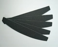 Сменные файлы Opioni на пилку-основу, Premium Black (черный) Soft, Лодка L, 100 грит, 50 шт. Op/PBS100
