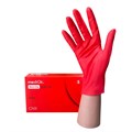 Перчатки MediOk нитриловые, текстурированные, цвет ярко-красный, размер S, 100 шт/уп TG40GRN-1-S
