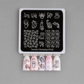 Пластина Swanky Stamping 116 маленькая 6*6см SS116