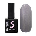 Гель-лак Sakura S290 с эффектом кошачий глаз, 9 мл S290