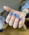 Гель для ногтей декоративный Ta2 BOTANIC BLUE (ботанический синий), 5гр TA-BGB