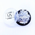 Фольга поталь серебро MILA NAILS 3220