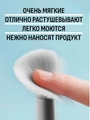 Набор кистей для макияжа, 8 предметов, голубой футляр kmn-8-blue