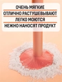 Набор кистей для макияжа, 8 предметов, розовый футляр kmn-8-pink