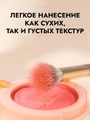 Набор кистей для макияжа, 15 шт, бежевый кейс kmn-15-beg