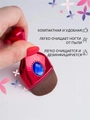 Кисть для удаления опила №6 (красная с синим камнем) А8/006