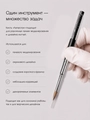 Кисть для геля Sakura Лепесток, длина ворса 18 мм SK3-10.