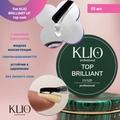 Топ для ногтей KLIO BRILLIANT UF тоp coat, с широким  горлышком, 50 мл ko/9879