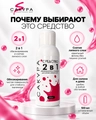 Средство 2в1 Сакура - обезжириватель и жидкость для снятия липкого слоя, 100мл SOGL100