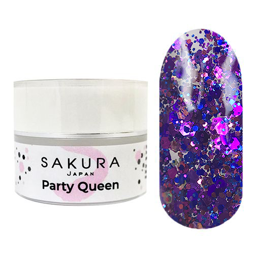 Гель-лак  №Q-025 серия "Party Queen" Sakura 5 мл.
