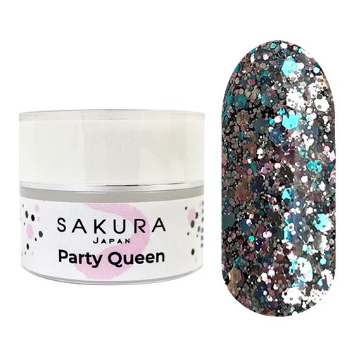 Гель-лак  №Q-001 серия "Party Queen" Sakura 5 мл.