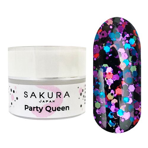 Гель-лак  №Q-006 серия "Party Queen" Sakura 5 мл.