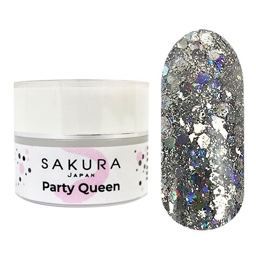 Гель-лак  №Q-010 серия "Party Queen" Sakura 5 мл.