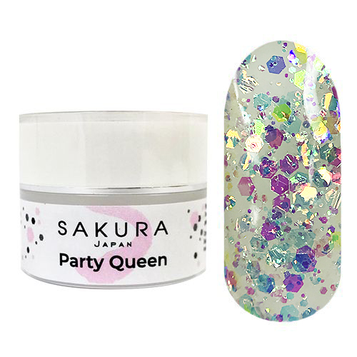 Гель-лак  №Q-028 серия "Party Queen" Sakura 5 мл.