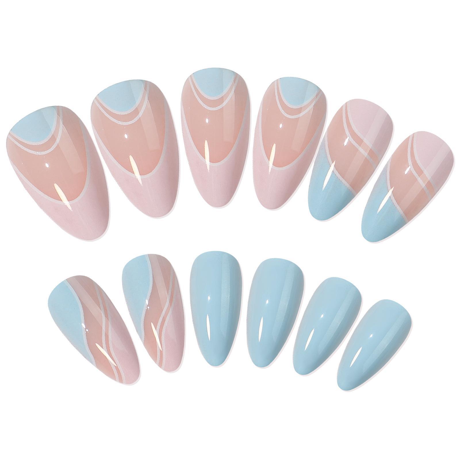 Накладные ногти Beautiful Nails Do-It-Yourself №0473-05, 24 шт. (артикул:  JP0473-05) по цене 160 руб. — купить в интернет-магазине SiNail с доставкой  по России