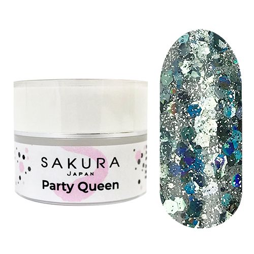 Гель-лак  №Q-013 серия "Party Queen" Sakura 5 мл.