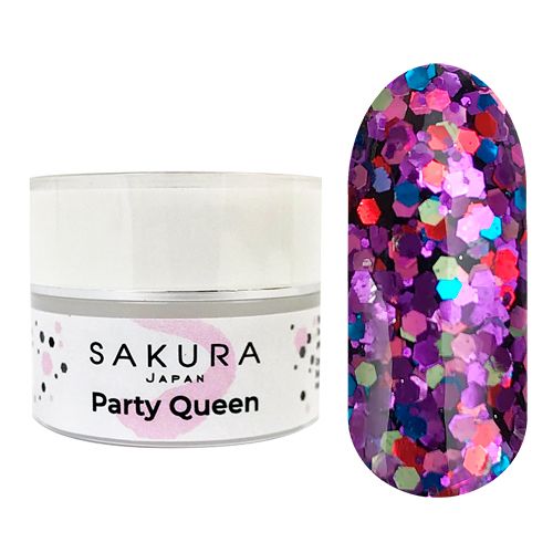Гель-лак  №Q-007 серия "Party Queen" Sakura 5 мл.