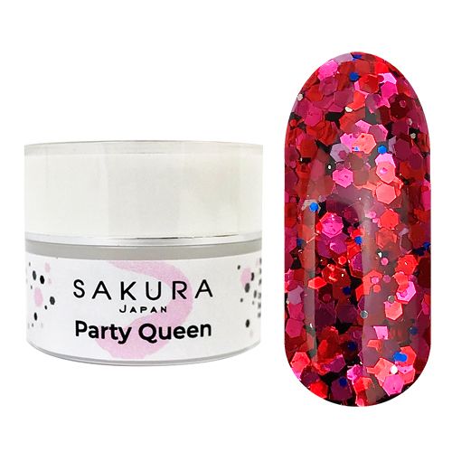 Гель-лак  №Q-008 серия "Party Queen" Sakura 5 мл.