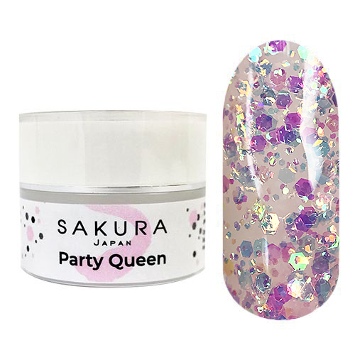 Гель-лак  №Q-027 серия "Party Queen" Sakura 5 мл.