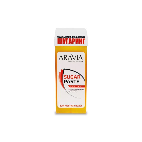 Aravia professional сахарная паста для депиляции в картридже медовая очень мягкой консистенции