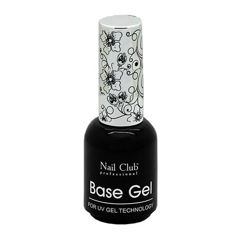 Base Gel базовый гель с короткой кисточкой Nail Club, 18 мл