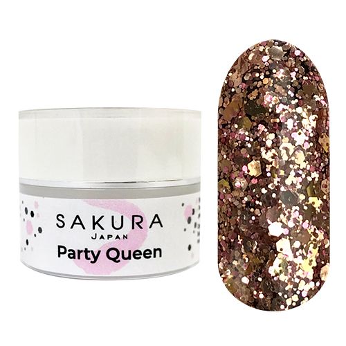 Гель-лак  №Q-002 серия "Party Queen" Sakura 5 мл.